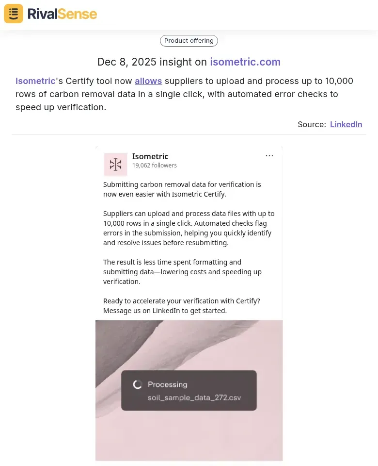 Isometric Feature Update
