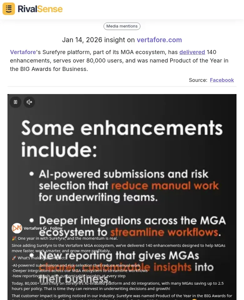 Vertafore Product Insight