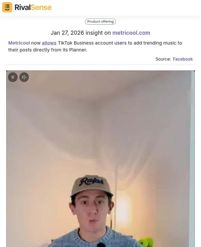 Metricool Feature Update