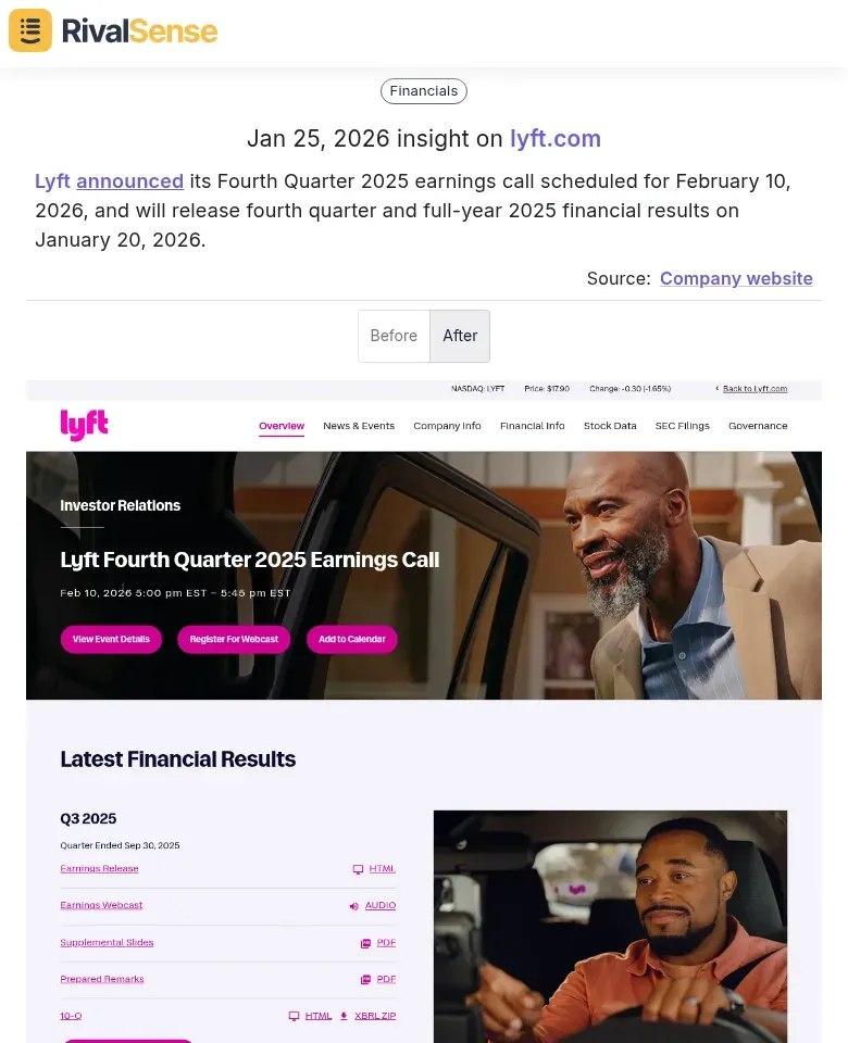 Lyft Earnings Call