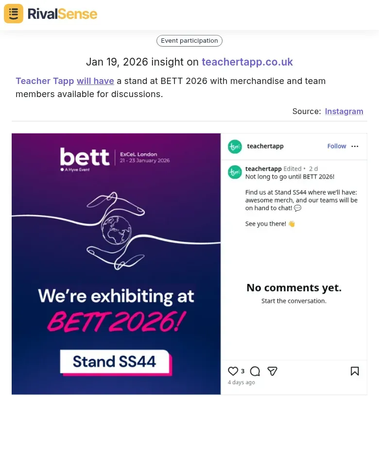 Teacher Tapp at BETT 2026