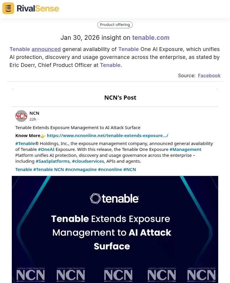 Tenable AI Exposure