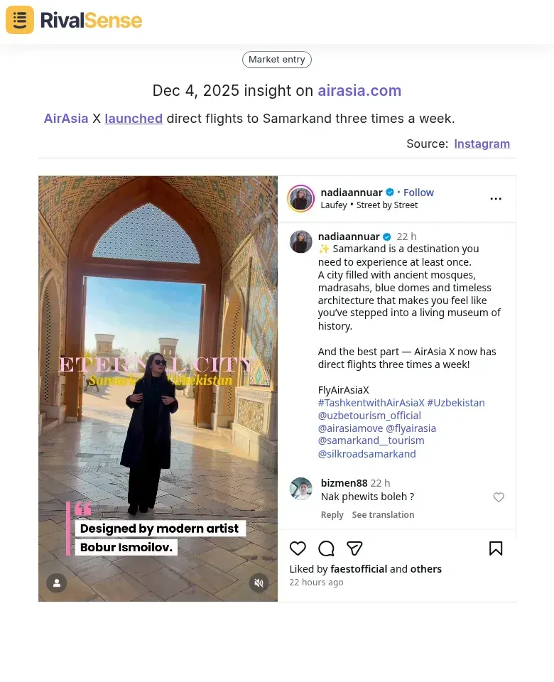 AirAsia X Samarkand Flights