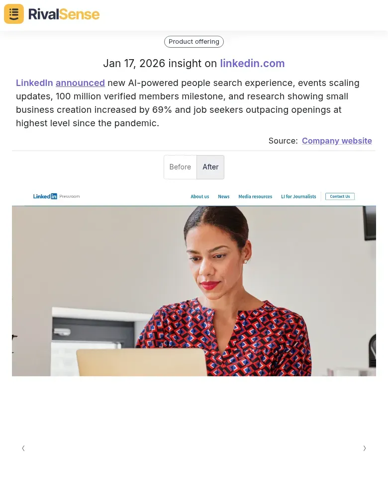 LinkedIn AI updates