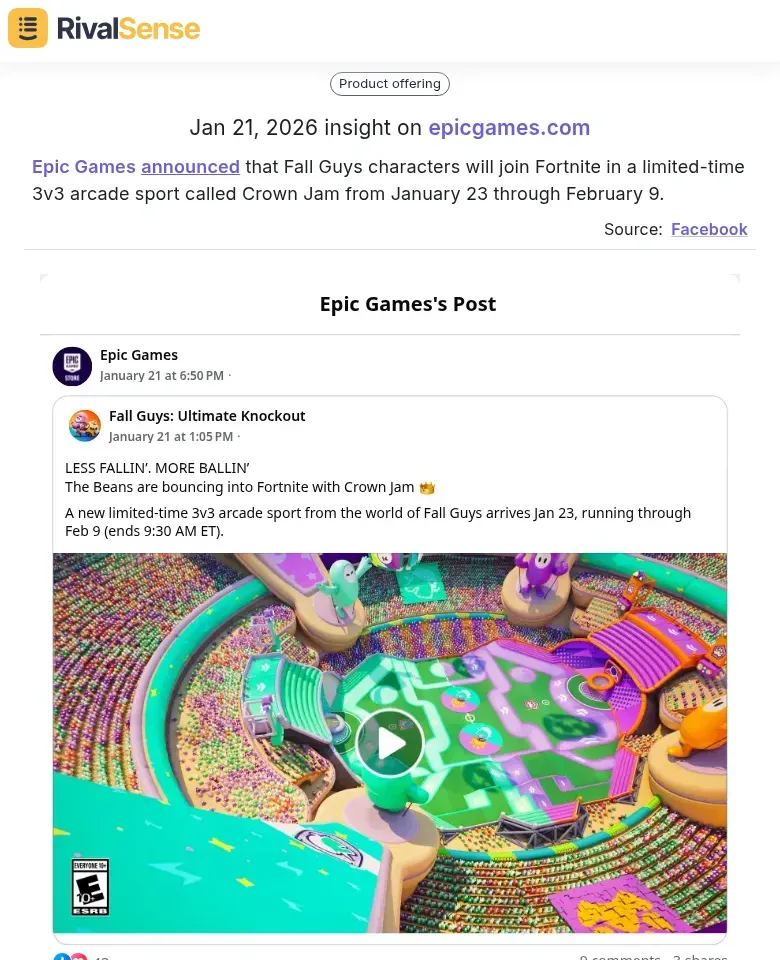 Fall Guys characters join Fortnite