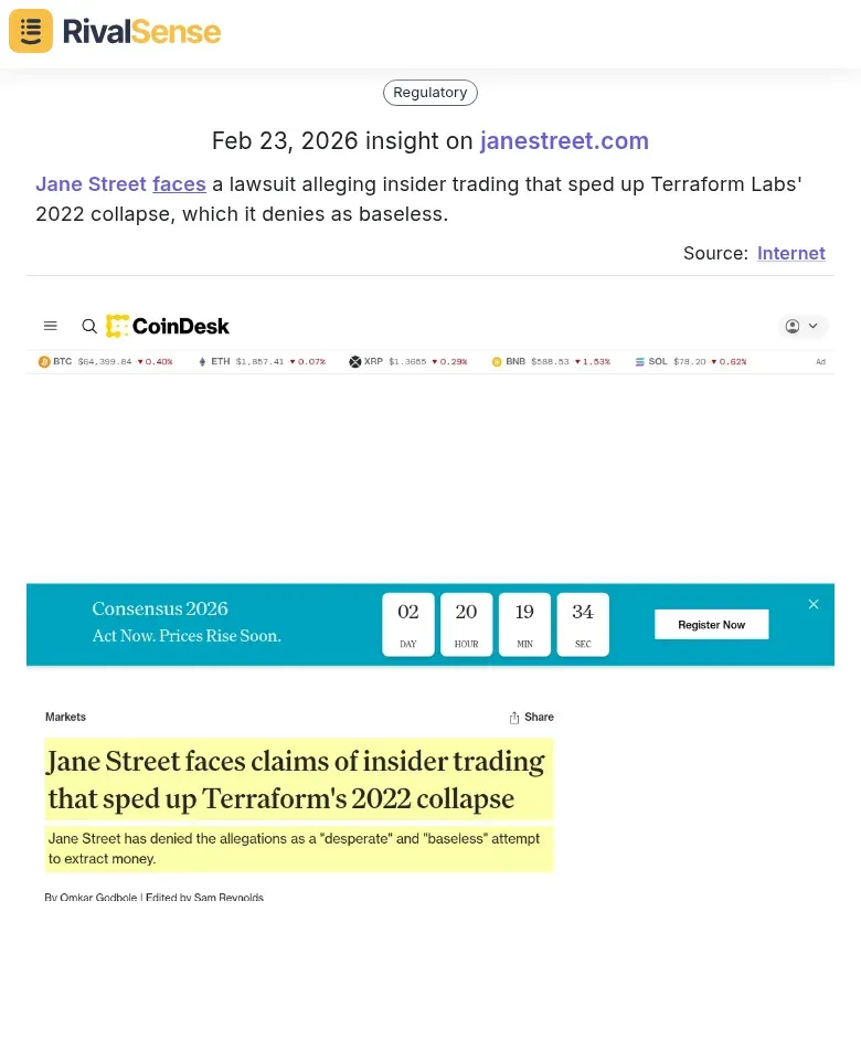 Jane Street Lawsuit Insight
