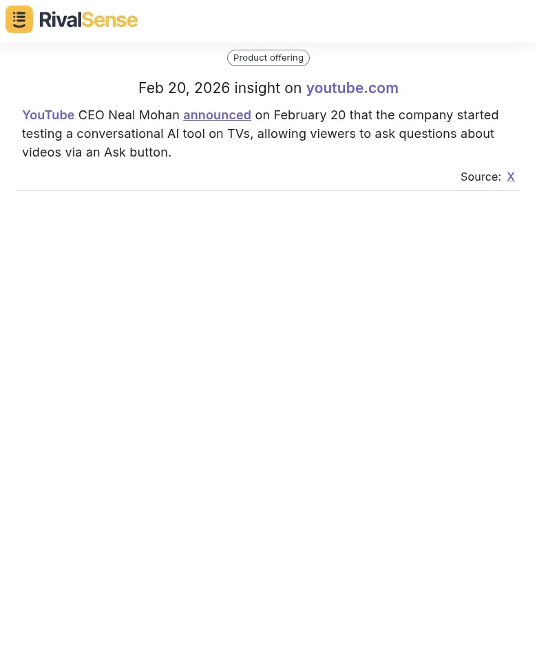 YouTube AI tool insight
