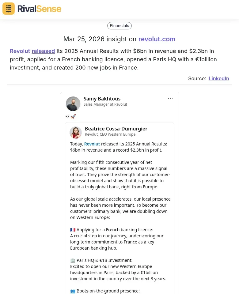 Revolut 2025 Results