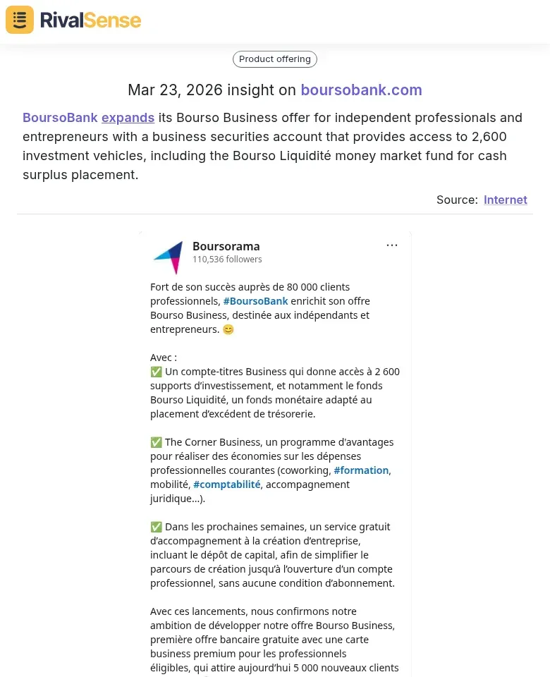 BoursoBank Expansion