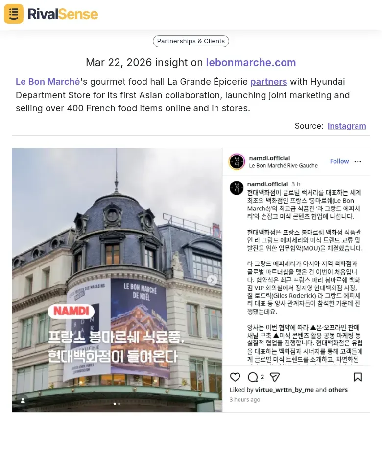 Le Bon Marché Partnership