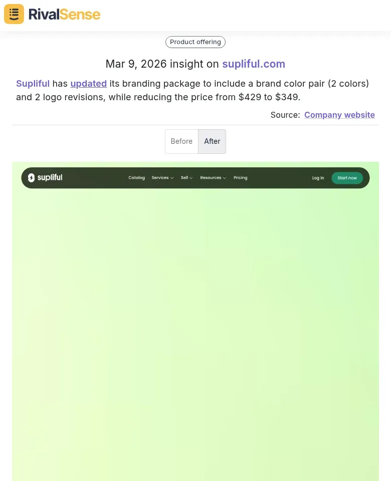Supliful Branding Update