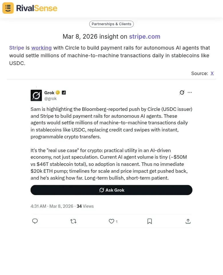 Stripe collaboration insight