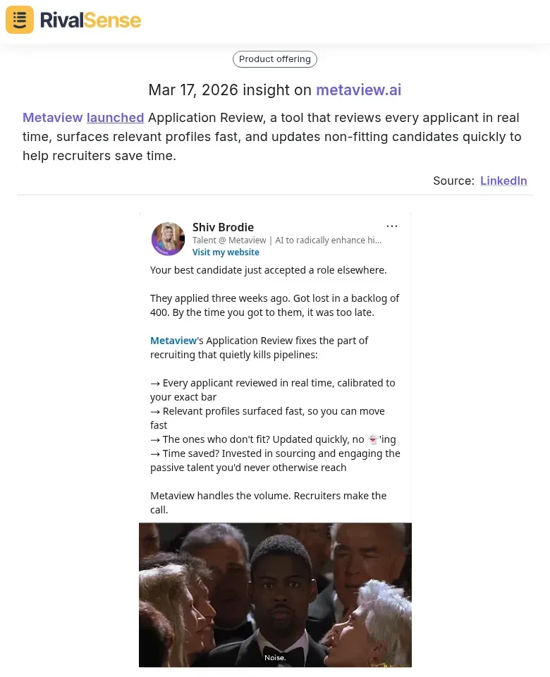 Metaview Application Review