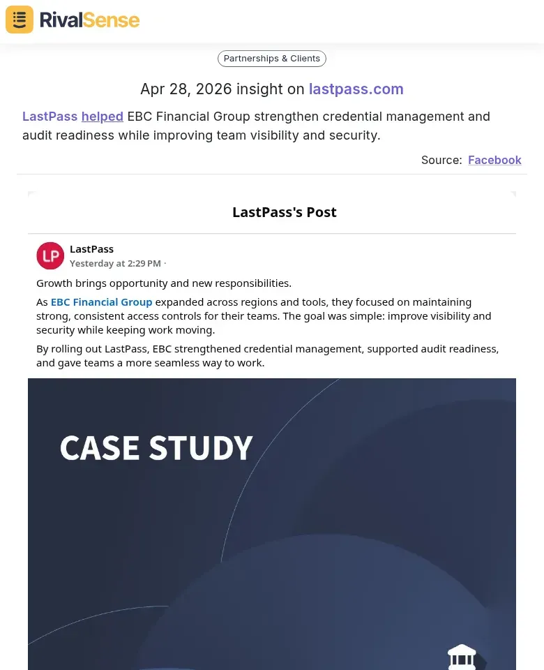 LastPass insight