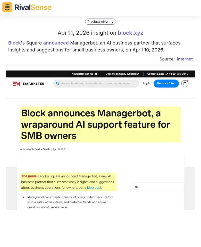 Block's Square Managerbot