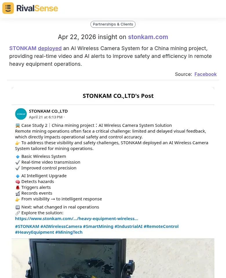 STONKAM mining project