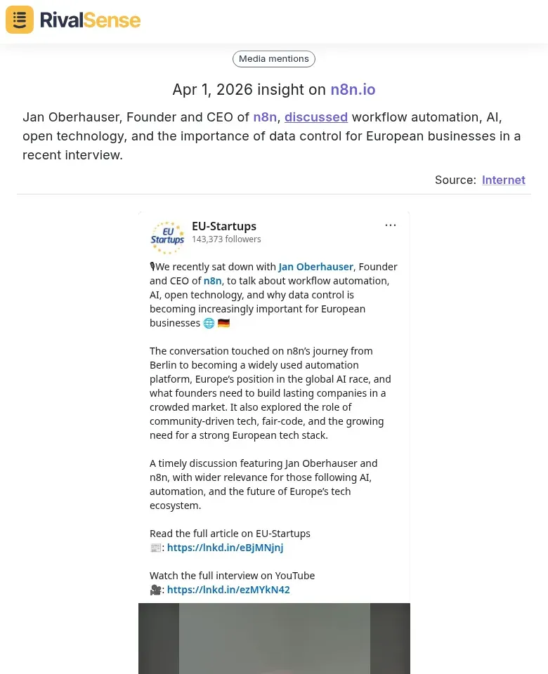 Jan Oberhauser interview insights