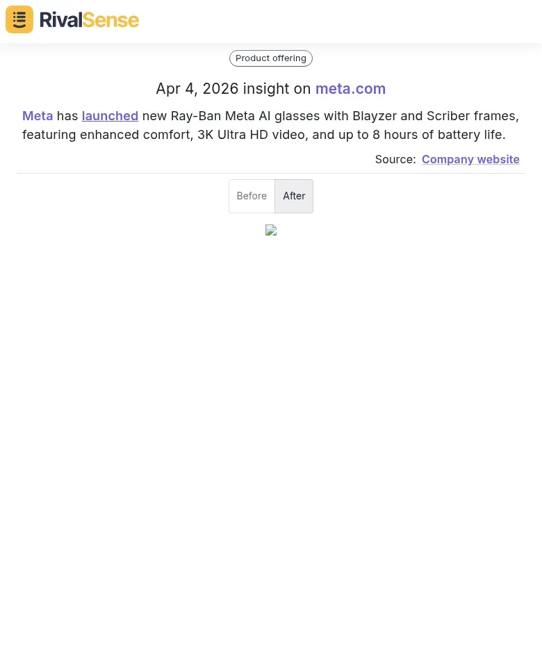 Meta Ray-Ban AI glasses launch