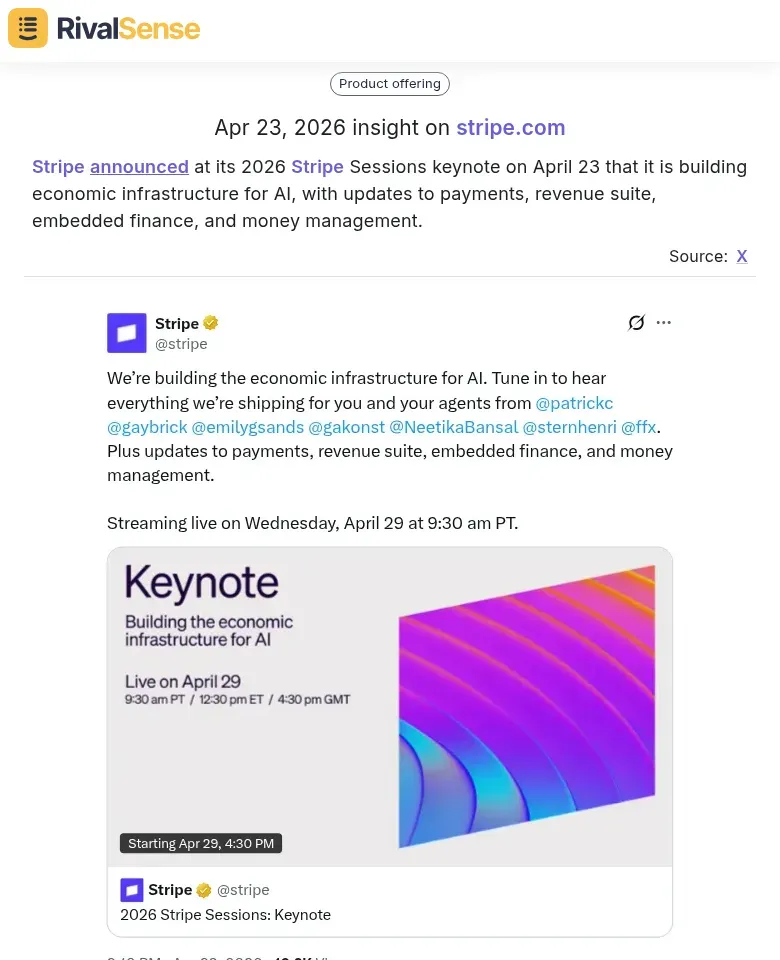 Stripe announces economic infrastructure for AI at Stripe Sessions 2026