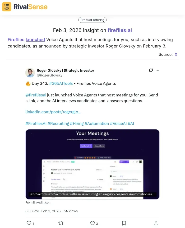 Fireflies Voice Agents Launch