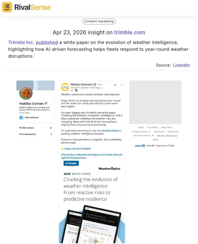 Trimble white paper screenshot