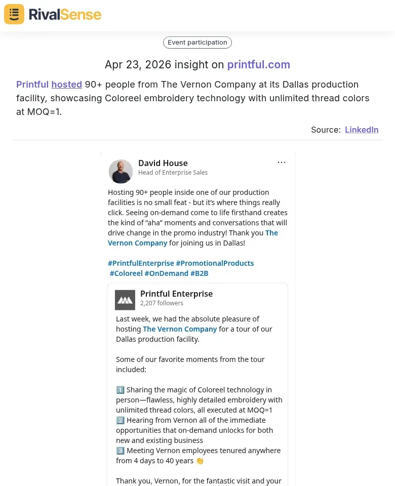 Printful event photo