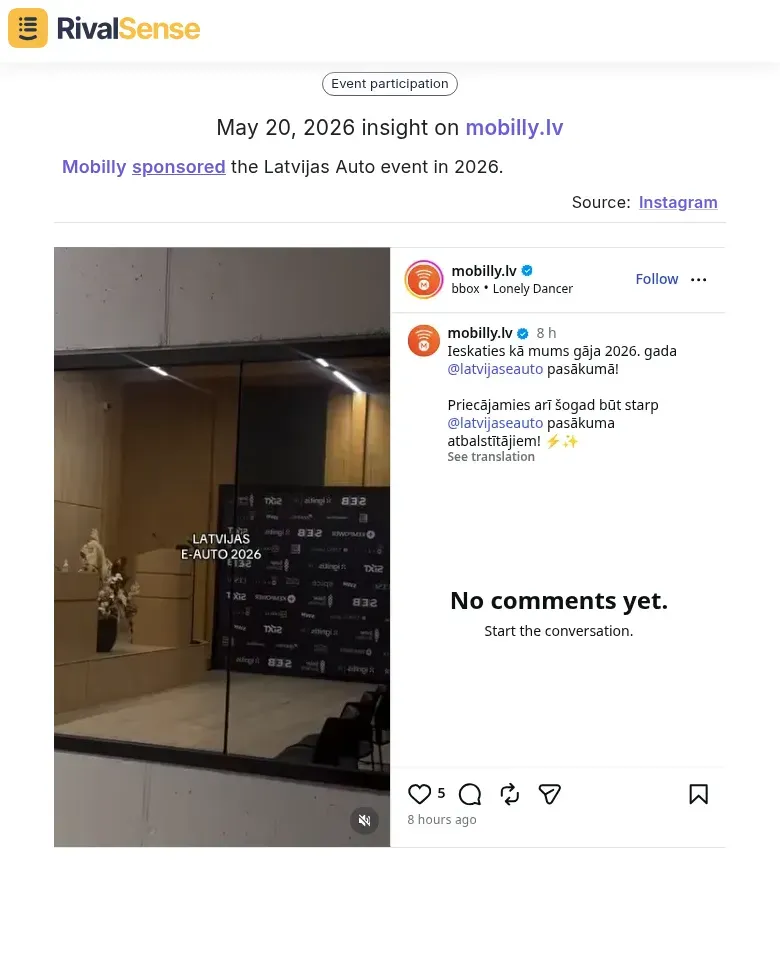 Mobilly sponsorship example