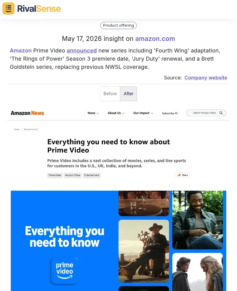 Amazon Prime Video series