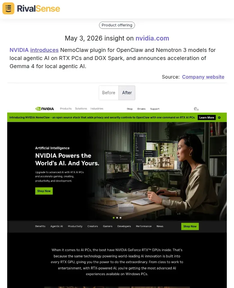 NVIDIA launch insight