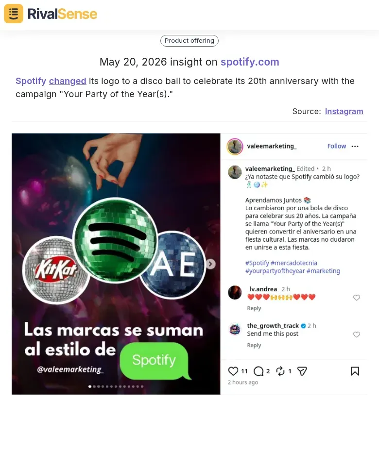 Spotify disco ball logo
