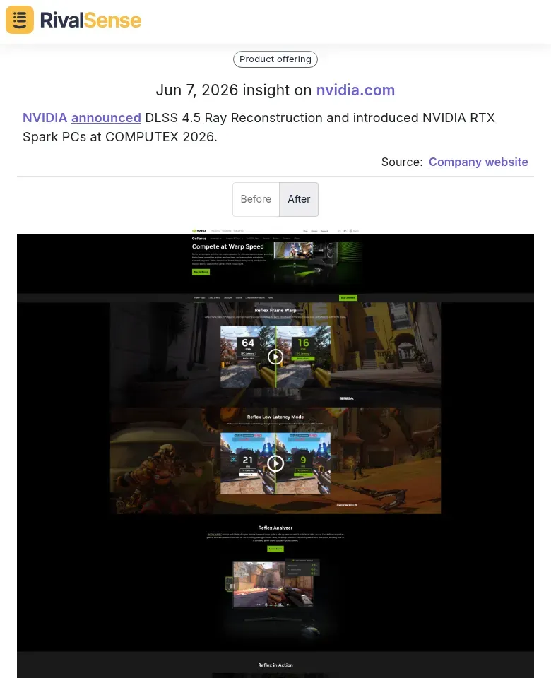NVIDIA DLSS 4.5 and RTX Spark announcement