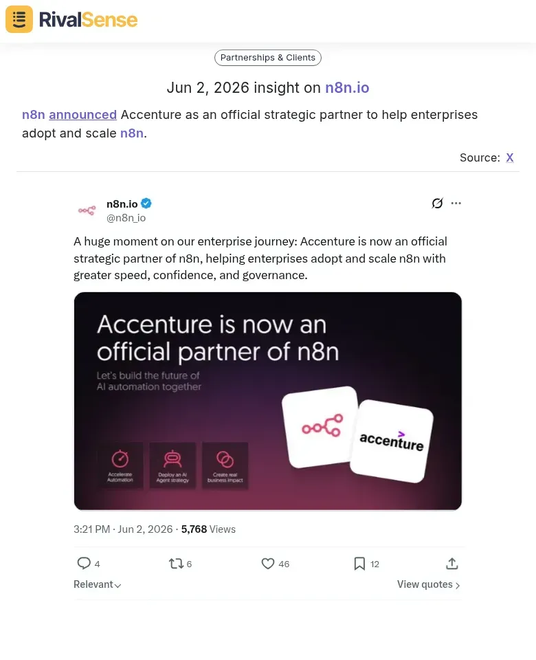 n8n partnership