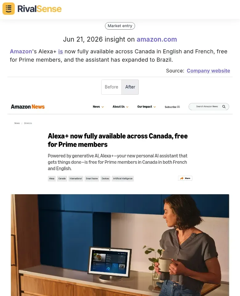 Amazon Alexa+ expansion