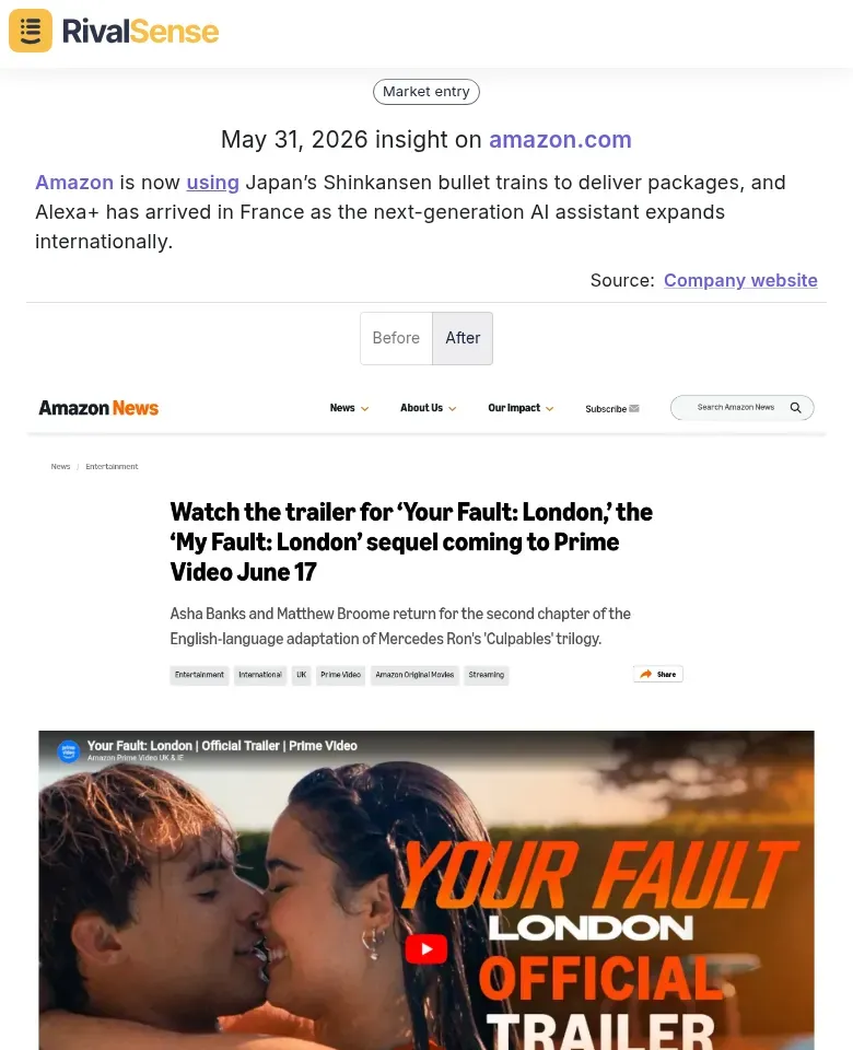 Amazon delivery and Alexa+ expansion