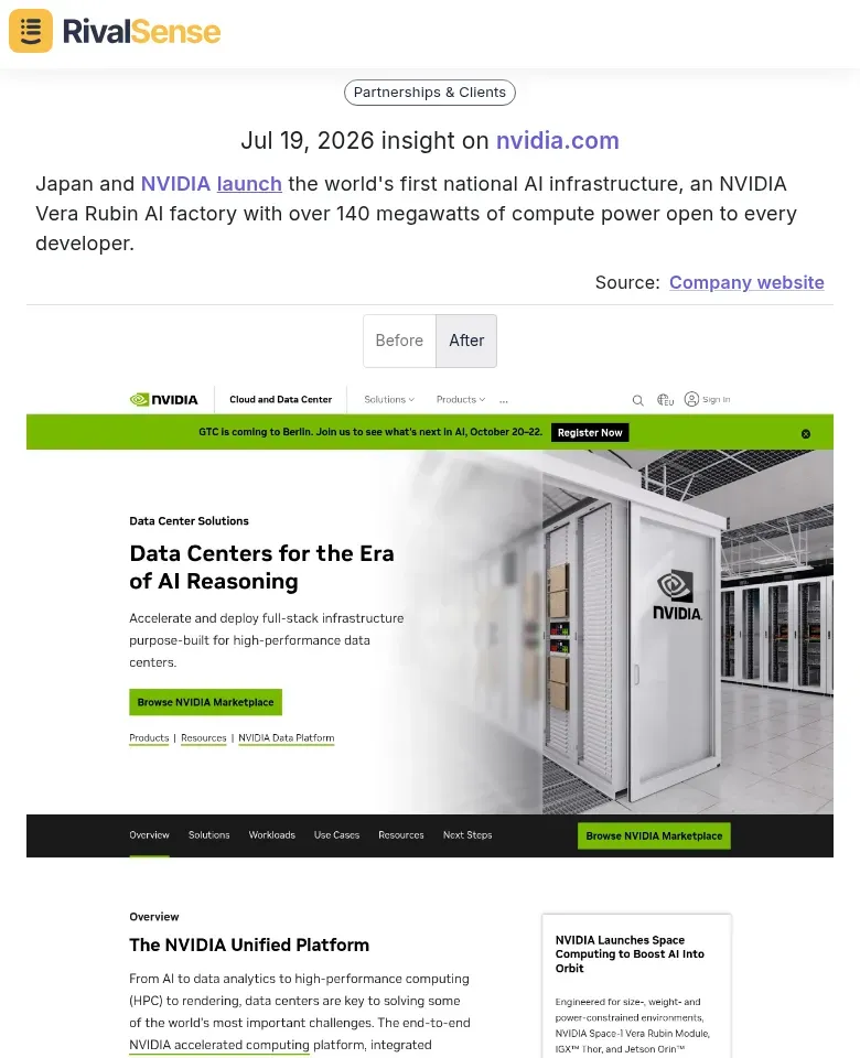 Japan and NVIDIA national AI infrastructure