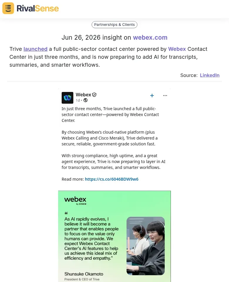 Trive insight