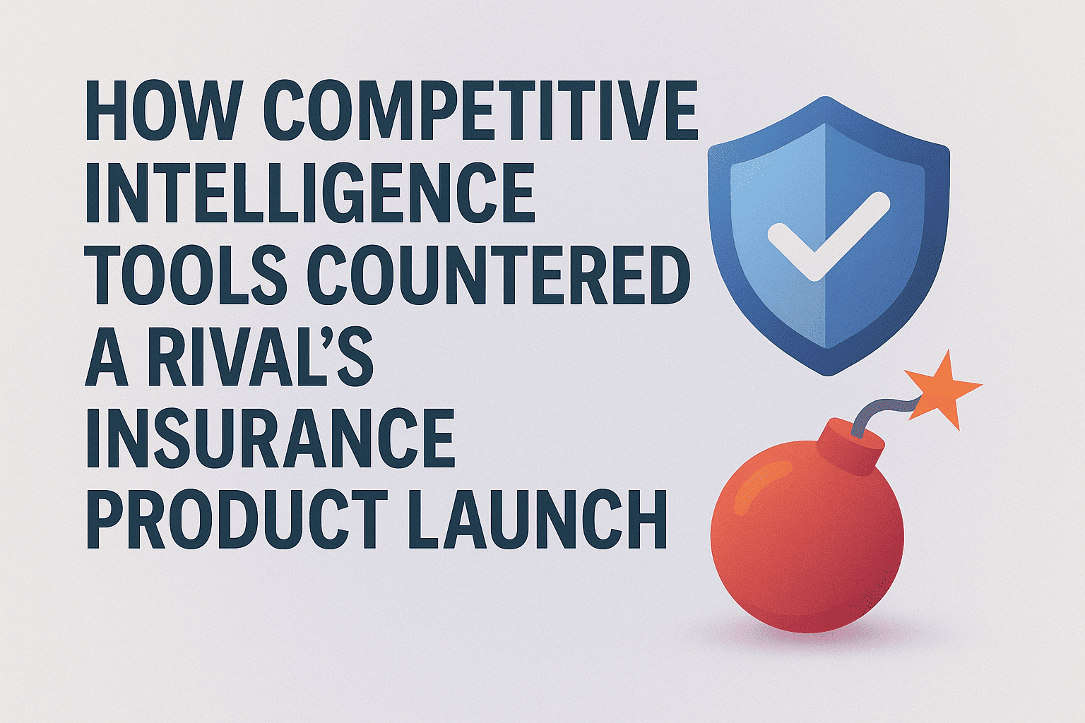How Competitive Intelligence Tools Countered a Rival’s Insurance Product Launch