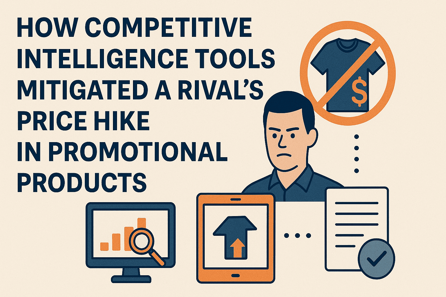 How Competitive Intelligence Tools Mitigated a Rival’s Price Hike in Promotional Products